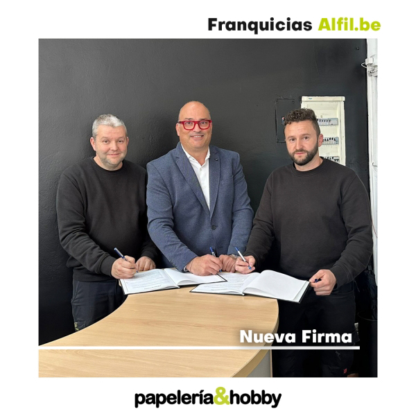 Éxito en la nueva firma de franquicia Papelería&Hobby Alfil.be, en Talavera de la Reina